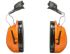 Orejeras dieléctricas para casco 3M serie H31, atenuación SNR 28dB, color Negro, naranja