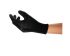 Ansell EDGE Black Polyurethane Coated Polyester Work Gloves, Size 7, 12 Pairs Gloves