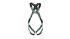 MSA Safety 10206041 Front, Rear Attachment Safety Harness, XL