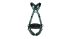 MSA Safety 10206049 Front, Rear Attachment Safety Harness, M/L