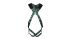 MSA Safety 10206053 Front, Rear Attachment Safety Harness, XL