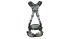 MSA Safety 10206546 Front, Rear Attachment Safety Harness ,M/L