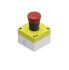 RS PRO Twist Release Emergency Stop Push Button, Surface Mount, 1NC, IP65