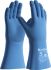 ATG Light Blue Natural Rubber Coated Natural Rubber Latex Work Gloves, Size 11, XXL