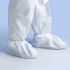 DuPont White Anti-Slip Over Shoe Cover, L, 10 pack, For Use In Food, Hygiene, Industrial, Pharmaceuticals