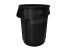 Rubbermaid Commercial Products BRUTE 167L Black PE Waste Bin