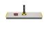 Rubbermaid Commercial Products 600mm Yellow Aluminium Mechanical Floor Sweeper
