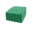 HYGEN Hygen Green Microfibre Cloths for General Cleaning, Pack of 12