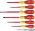 Wiha Phillips; Slotted Insulated Screwdriver Set, 7-Piece