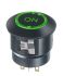 APEM FD Series Illuminated Push Button Switch, Panel Mount, SPST, Red/Green LED, 12V dc, IP67