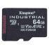 Kingston 64 GB Industrial MicroSDXC Micro SD Card, Class 10, UHS-I, U3, V30, A1