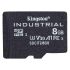 Kingston 8 GB Industrial MicroSDHC, MicroSDXC Micro SD Card, Class 10