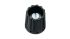 Elma 14.5mm Black Potentiometer Knob for 6mm Shaft Round Shaft, 020-3425