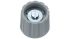 Elma 21mm Grey Potentiometer Knob for 6mm Shaft Round Shaft, 020-4410