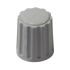 Elma 21mm Grey Potentiometer Knob for 6.35mm Shaft Round Shaft, 020-4510