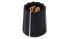Elma 10mm Black Potentiometer Knob for 4mm Shaft Round Shaft, 021-2320