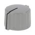 Elma 21mm Grey Potentiometer Knob for 6.35mm Shaft Round Shaft, 023-4510