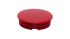 Tapa para mando de potenciómetro Elma, diámetro 10mm, Color Rojo, indicador Rojo