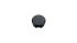 Tapa para mando de potenciómetro Elma, diámetro 14.5mm, Color Negro, indicador Negro