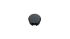 Mando de potenciómetro Elma, diámetro 21mm, Color Negro, indicador Negro