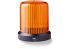 AUER Signal RDC Series Amber Steady Beacon, 12 V dc, Horizontal, Tube Mounting, Vertical, Wall Mounting, LED Bulb, IP66