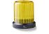 AUER Signal RDC Series Yellow Steady Beacon, 12 V dc, Horizontal, Tube Mounting, Vertical, Wall Mounting, LED Bulb, IP66