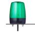LED jeladó Zöld, Villogó, stabil, LED, Vízszintes, függőleges csőszerelés rögzítésű, 230/240 V