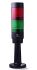 AUER Signal CT5 Green, Red Signal Tower, 24 V, 2 Light Elements