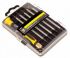 CK Phillips; Slotted Interchangeable Screwdriver Set, 6-Piece, ESD-Safe