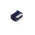 NIDEC PCB-Montage DIP-Kippschalter Piano 2-stellig, 2-poliger Ein/Ausschalter Kupfer-Legierung 100 mA