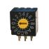 NIDEC COPAL ELECTRONICS GMBH SD-1000, 16 Position, Hexadecimal Rotary Switch, 100 mA, Pin