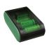 Gp Batteries B631 Battery Charger For 9V, AA, AAA, C, D 6 Cell