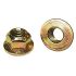 RS PRO Steel Flanged Lock Nut, 3/4-16in