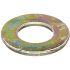 Zinc Plated Steel Plain Washers, 7/16in