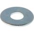 Zinc Plated Steel Plain Washers, 5/16in