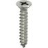 RS PRO Zinc Steel Self Tapping Screw, 1 3/4in Long