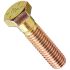 RS PRO Steel Hex, Hex Bolt, 1-8 X 2 1/8in x 1/4in