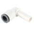 Legris 6382 Series Elbow Tube-toTube Adaptor, Push In 10 mm to Push In 10 mm, Tube-to-Tube Connection Style