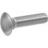 Steel Coach Bolt, 1/2-13 x 2in