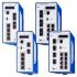 Hirschmann Ethernet kapcsoló 8 db RJ45 port, rögzítés: DIN-sín, 1000 → 2500Mbit/s