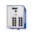 Ethernet Switch, porty RJ45: 16, Szyna DIN, 1000 → 2500Mbit/s, 2 x 12 V DC ... 24 V DC