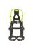 Honeywell Safety 1036097 Front, Rear Attachment Safety Harness, 140kg Max, 1