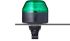Lampa sygnalizacyjna LED 230–240 V AC Migające, stałe Zielony Montaż panelowy LED