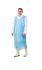RS PRO Blue Polythene Waterproof Disposable Apron, 50 Per Box