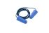 Zatyczki do uszu Jednorazowe, 37dB, kolor: Niebieski Tak, materiał: Elastomery termoplastyczne, RS PRO EN 352-2