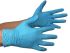 RS PRO Blue Nitrile Food Industry Gloves, Size 9, Large