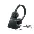 Jabra Evolve 75 Black Wireless Bluetooth On Ear Headphones