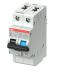 ABB RCCB, 13A, 2 Pole, 30mA, Type C, 240V ac