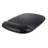 Black Thermoplastic Polyurethane Mouse Pad & Wrist Rest 6.7x7.1x0.8in 0.8in Height