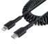 Cable USB 2.0, con A. Lightning Macho, con B. USB C Macho, long. 500mm, color Negro